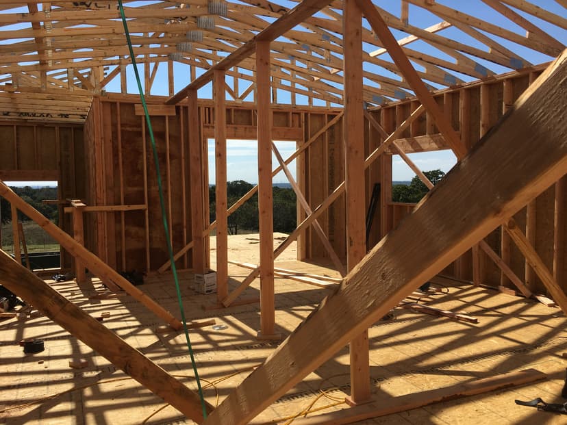 Framing-house-inside