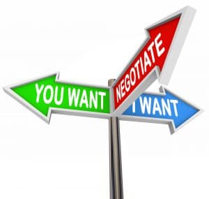 Negotiating a land purchase