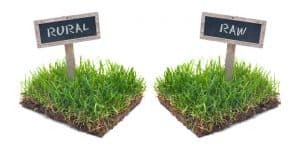 Rural subdivision versus raw land