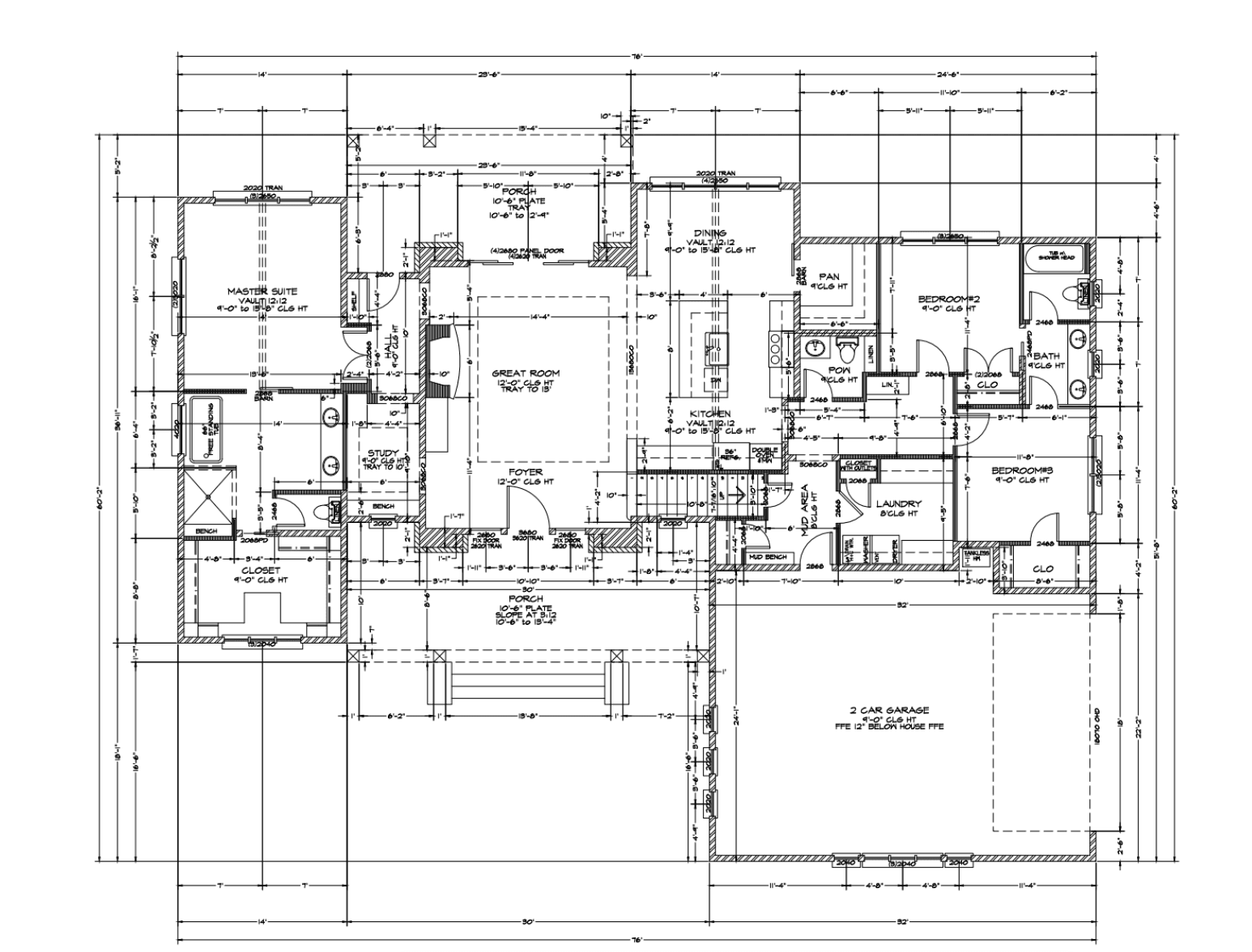 Kathy and Jason's country forever home — Floor Plan