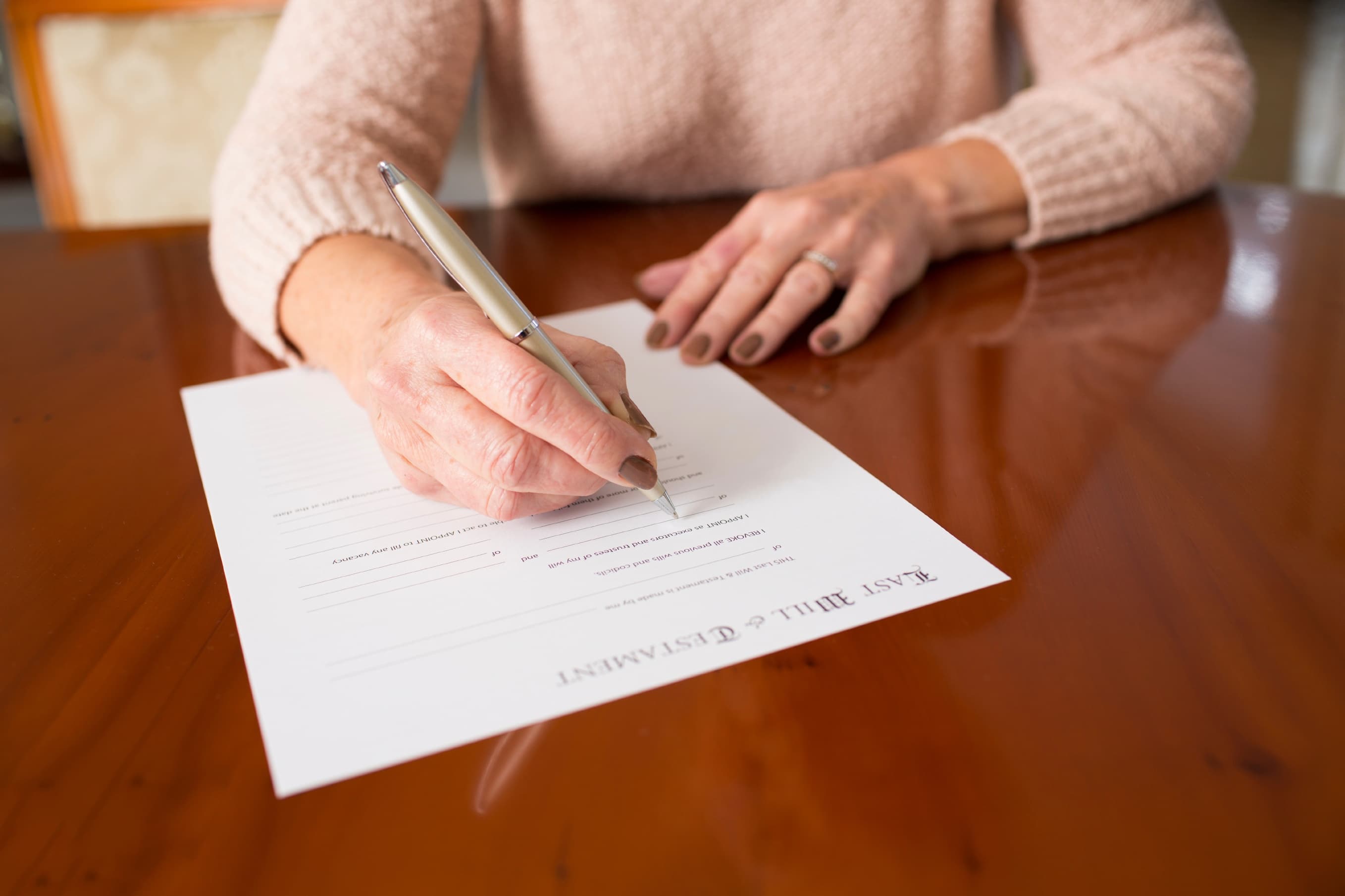 Do I have to deed my land to my builder?