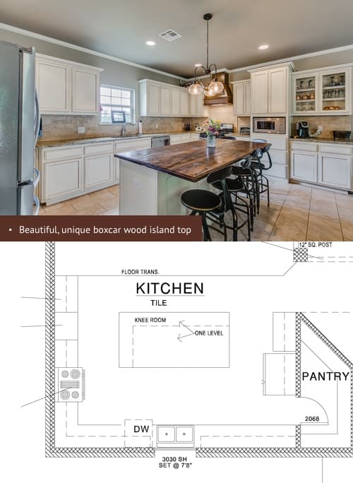 Mandy and Todd's flexible custom home — Island