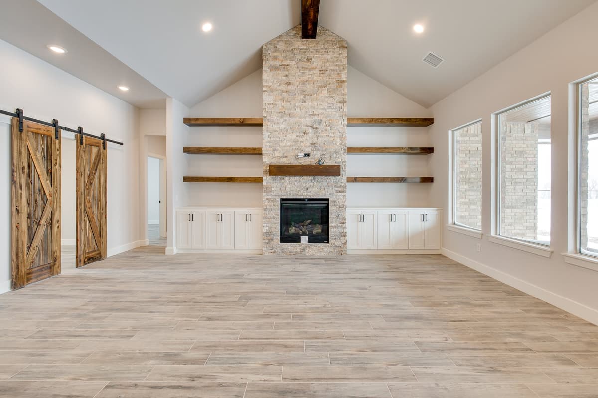 Custom home interior by Turner & Son Homes