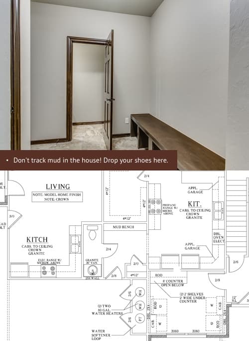 Joseph's big, happy family home — Mud Room
