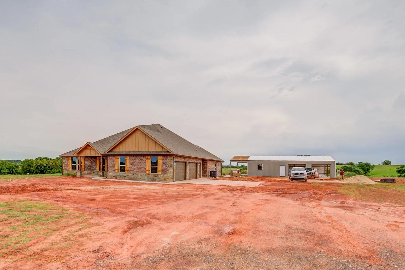 Oklahoma Custom Home on North Pine