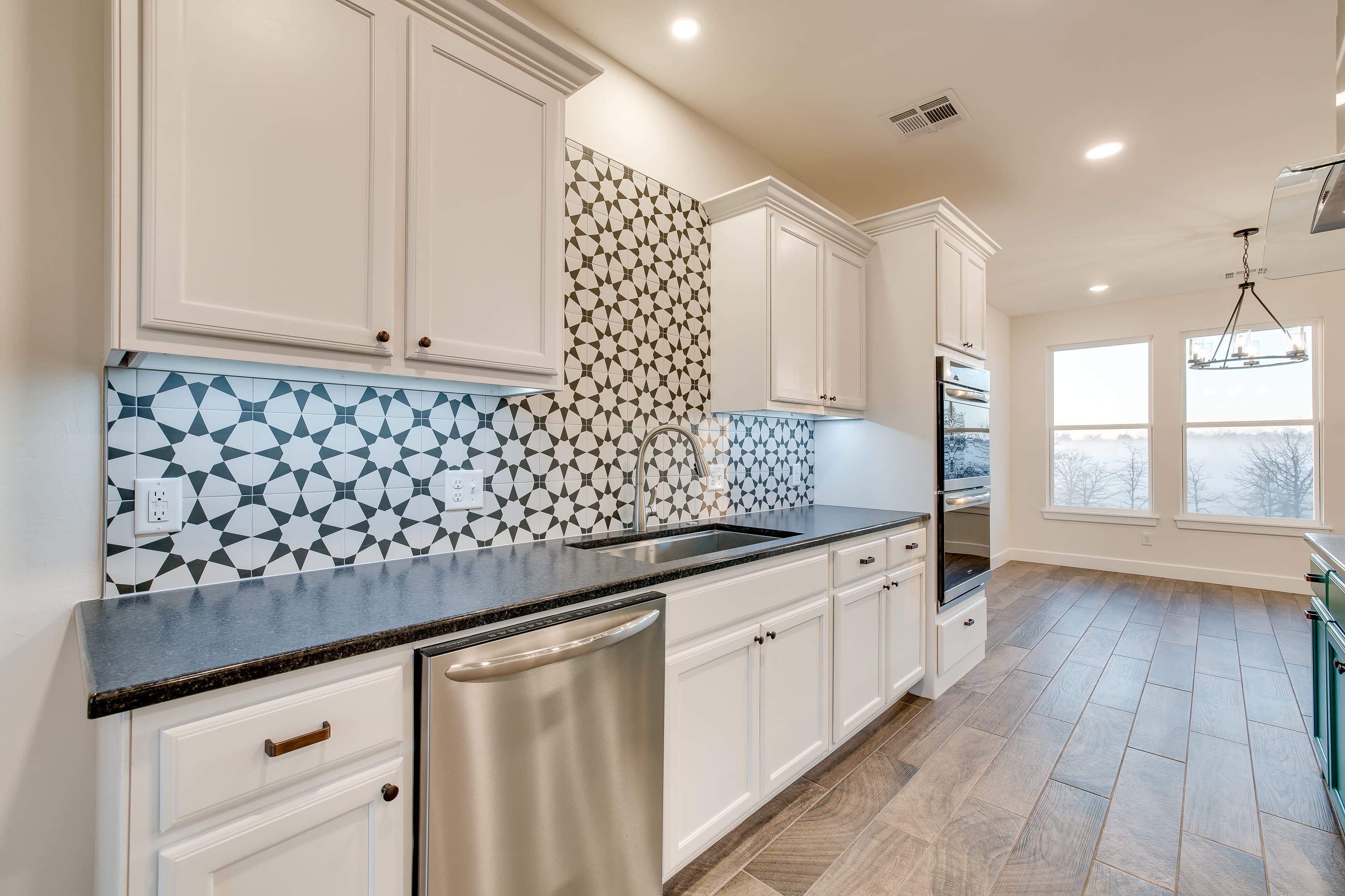 Custom kitchen in Noble, Oklahoma