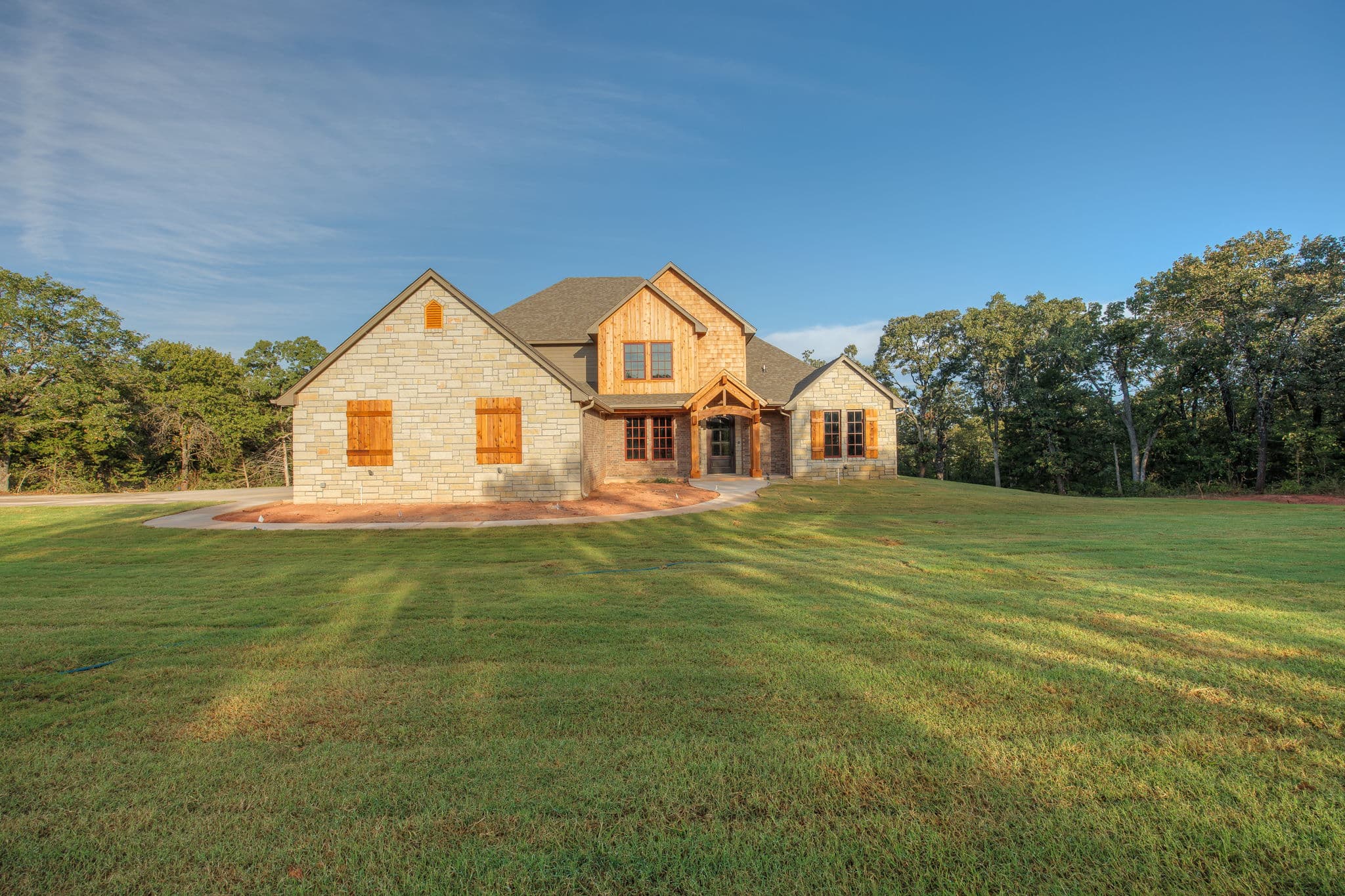 Arcadia Oklahoma Custom Home: Hickory Ridge Rd