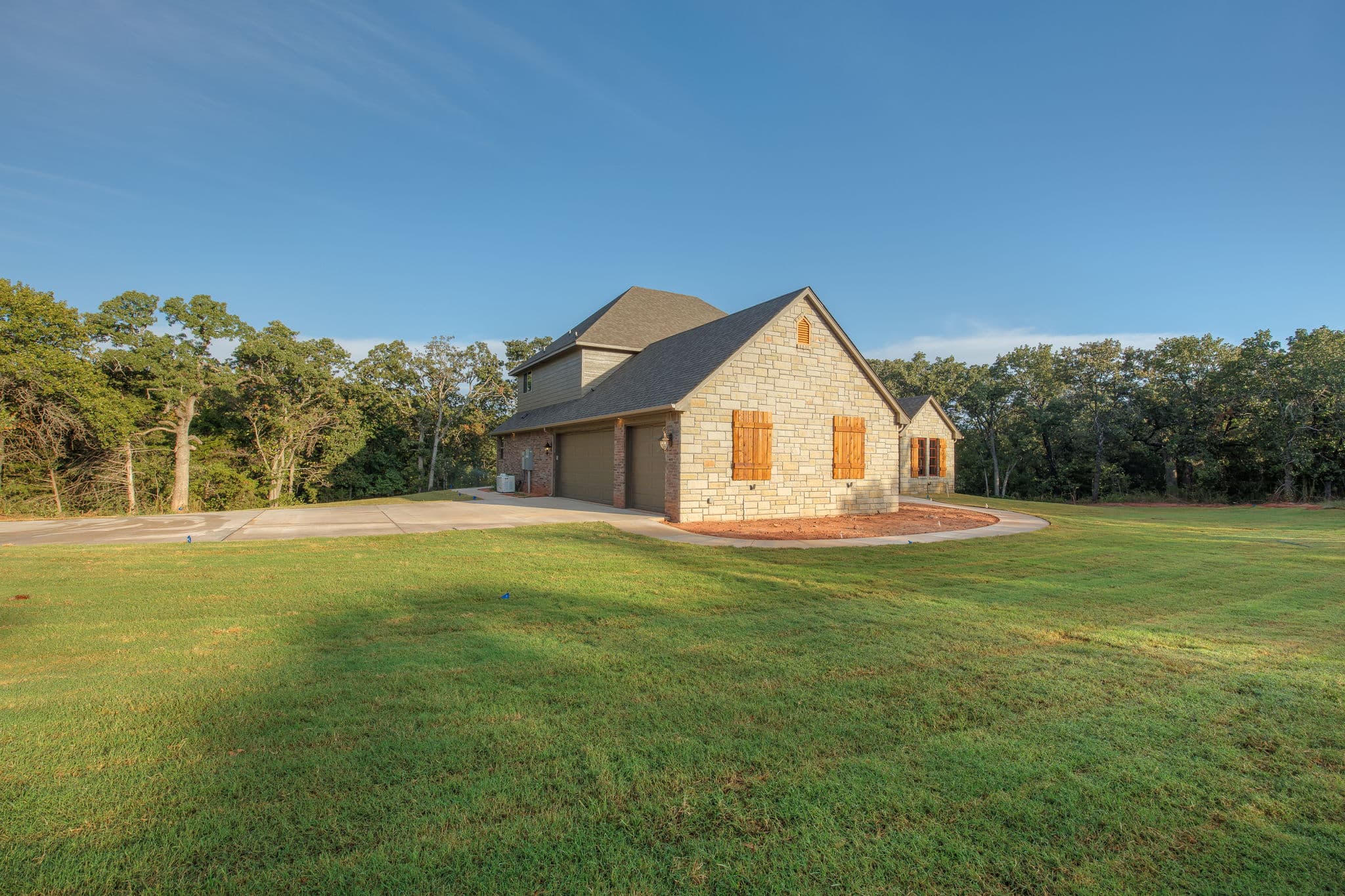 Arcadia Oklahoma Custom Home: Hickory Ridge Rd