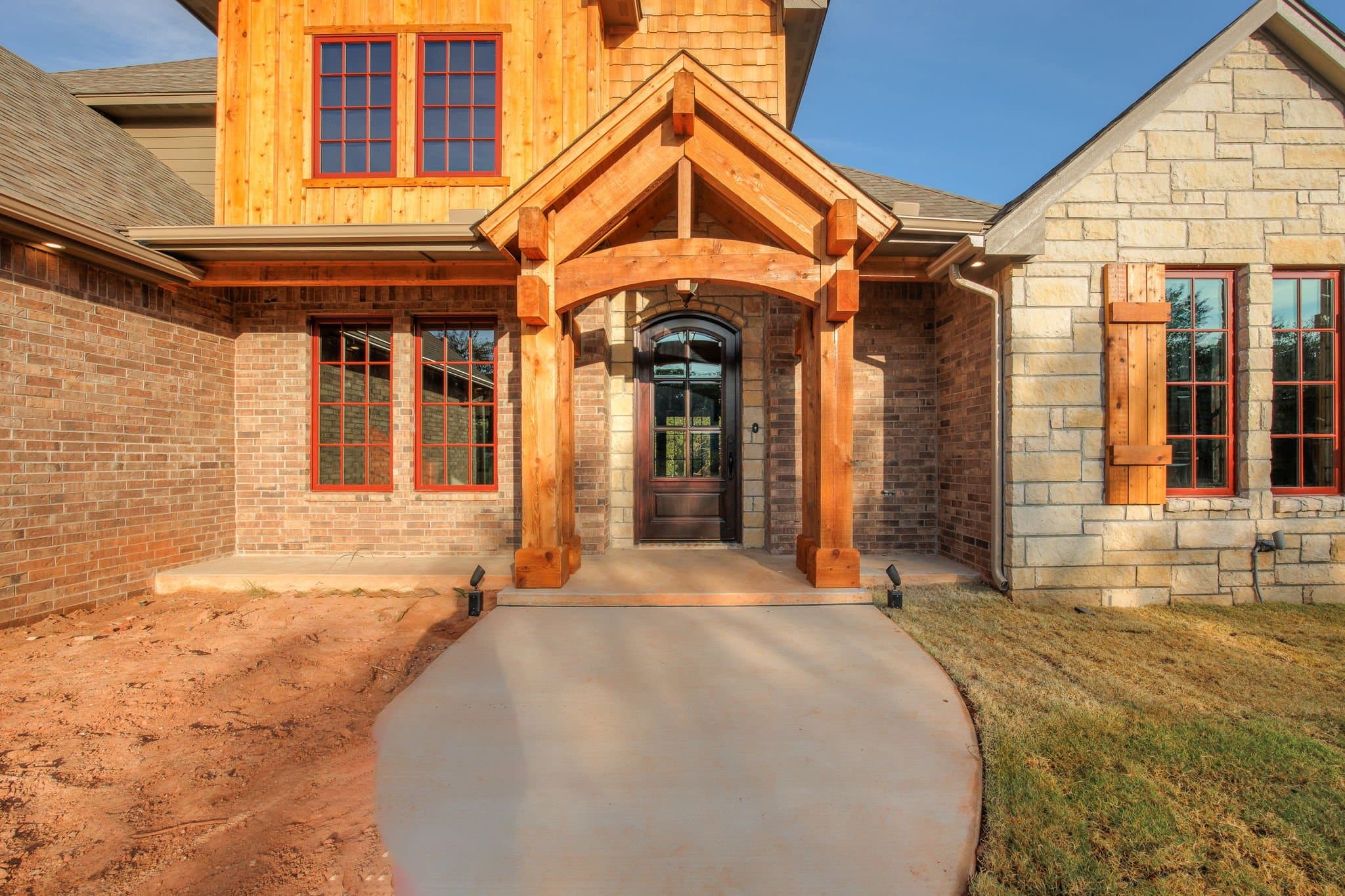 Arcadia Oklahoma Custom Home: Hickory Ridge Rd