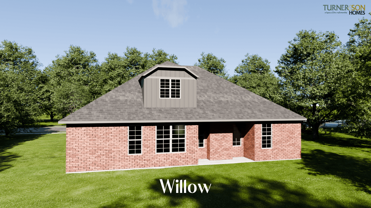 Willow Rear Elevation