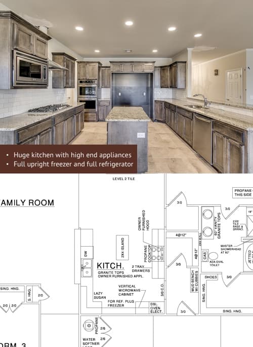 Dolores and Ram's efficient country home — Kitchen