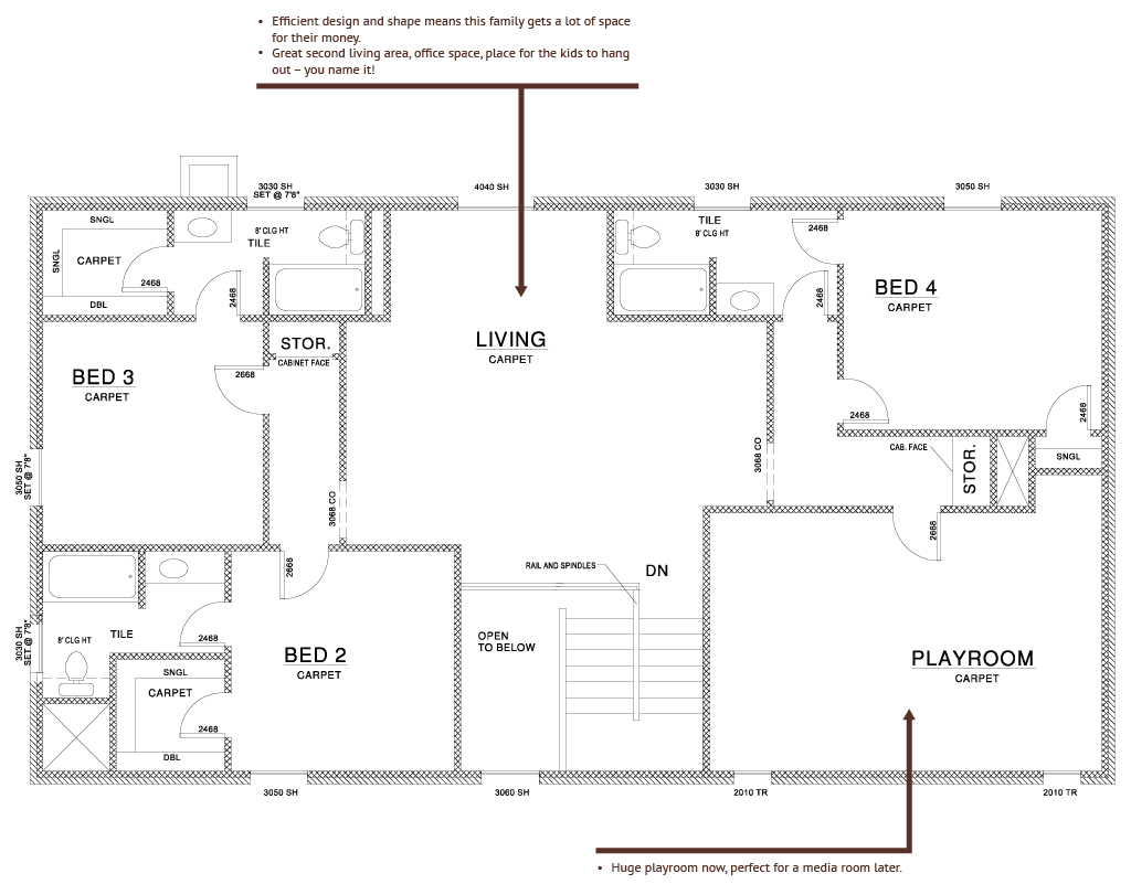 Mandy and Todd's flexible custom home — 2nd Floor