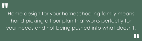 Highlighted text, home design for your homeschooling family