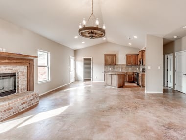 Oklahoma City Custom Home: E Lindsey St Modern Rustic Design