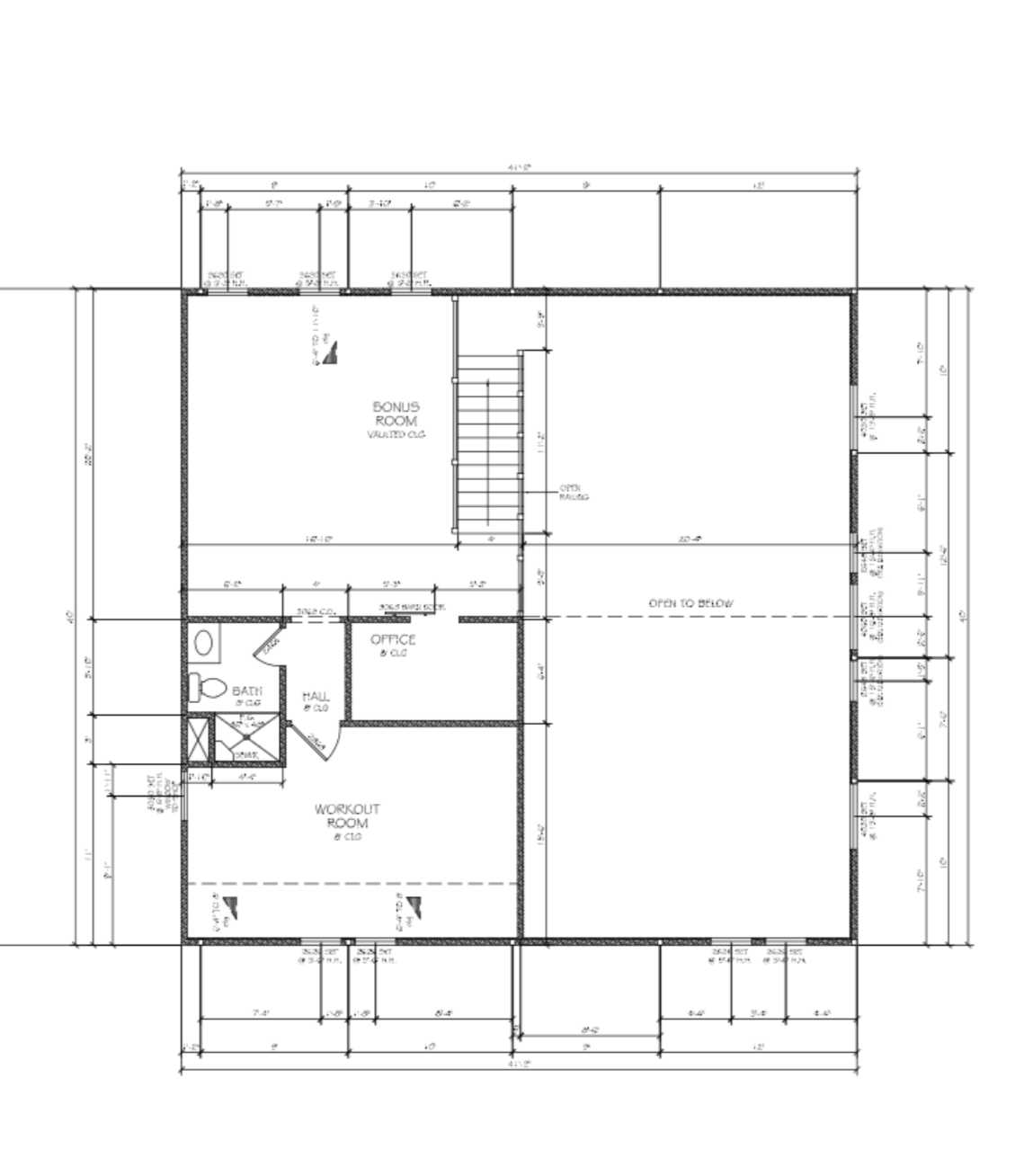 Dunn 2nd floor plan