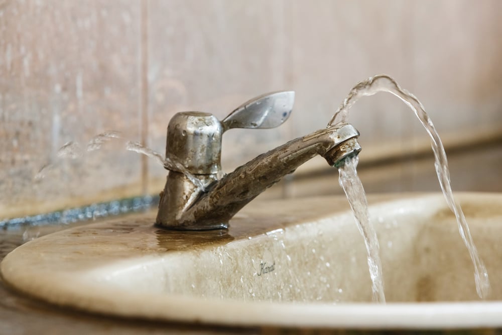 leaking faucet